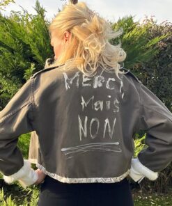 Alternative view of Damenjacke "Merci, mais non."