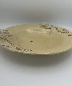 Alternative view of Keramikschüssel "Blütenrand"