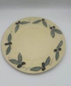 Alternative view of Keramikteller "Olivenkranz"