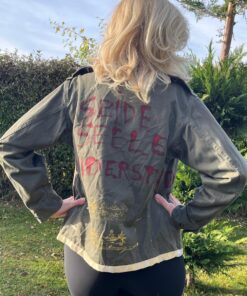 Alternative view of Damenjacke "Seide-Seele-Widerstand"