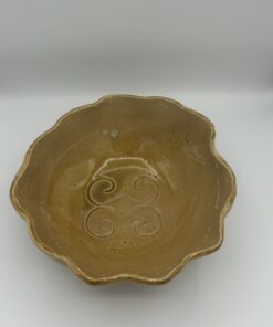 Alternative view of Keramikschüssel "Goldpfad"