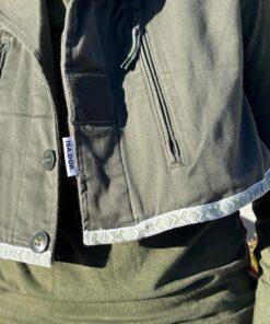 Alternative view of Damenjacke "Musterkamm"