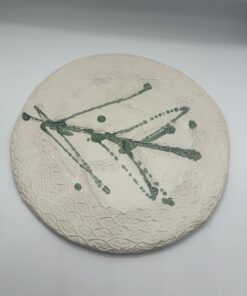 Keramikteller "Spur im Stillen"