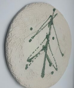 Alternative view of Keramikteller "Spur im Stillen"