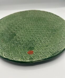 Alternative view of Keramikteller "grünes Gefecht"